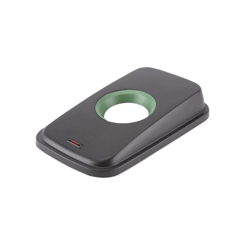 Ronde trechterdeksel - Groen - Voor Vileda GEO-afvalbak